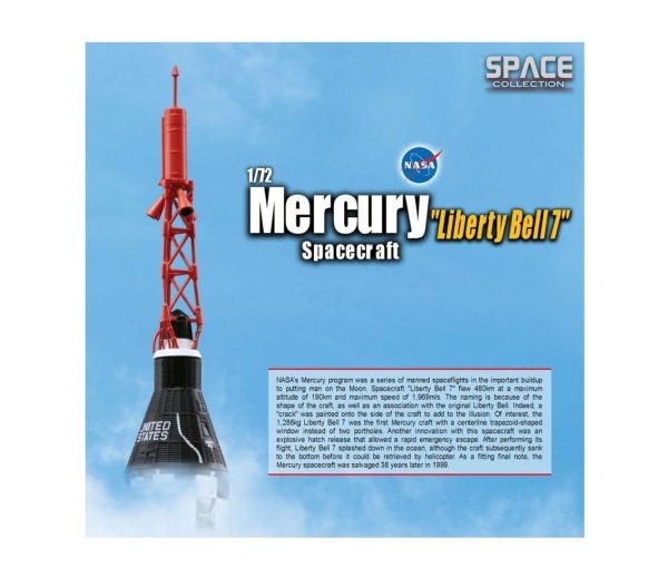 Mercury (Liberty Bell 7) Uzay Aracı Plastik Model Kiti