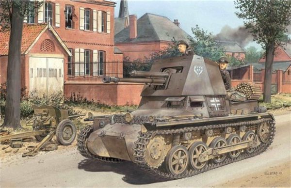 Panzerjager-I 4.7cm PaK(t) Tanksavar Aracı  Plastik Model Kiti