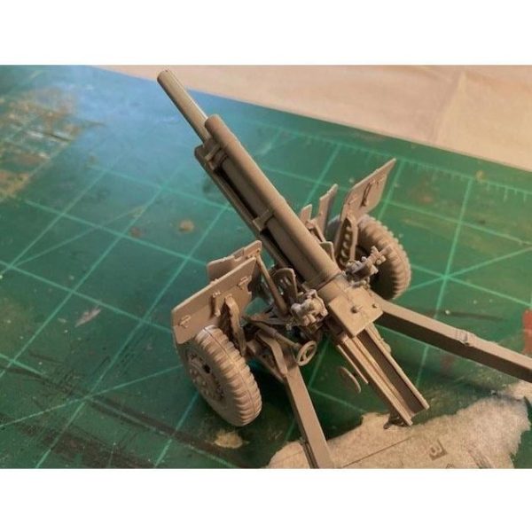 105mm Howitzer M2A1 Top ve M2A2 Römork ile Mürettebatı
