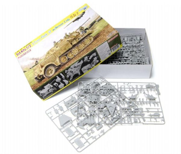 Sd.Kfz.7/2 3.7cm FlaK 37 Uçaksavar Kamyonu Plastik Model Kiti
