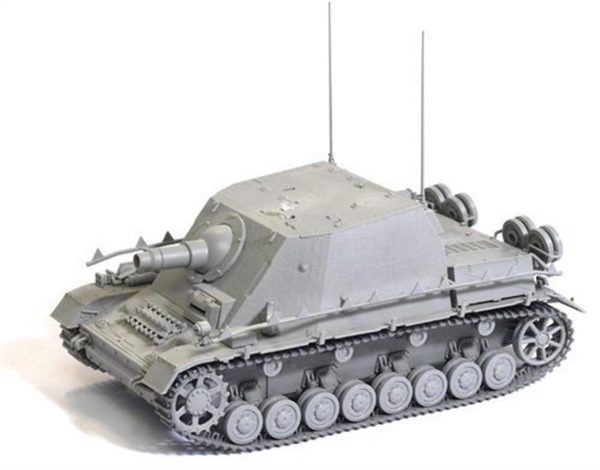 Sd.Kfz.166 Stu.Pz.IV (Brummbar) Obüs Topu Plastik Model Kiti