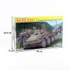 Dragon 6879 1/35 Sd.Kfz.234/1 Ağır Zırhlı Araç Plastik Kiti - Görsel 4