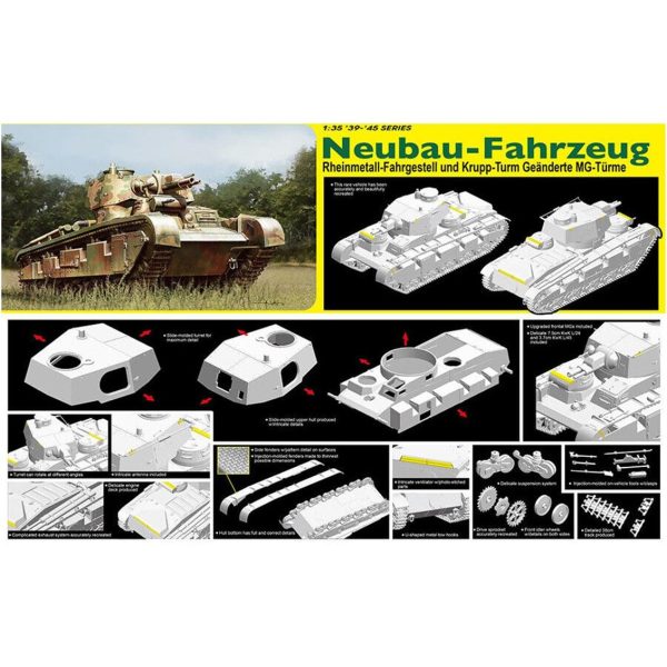 Dragon 6968 Fahrzeug Nr.2 Tankı - Görsel 3