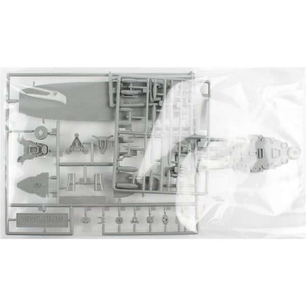 U.S.S. Arizona BB-39 Savaş Gemisi ve IJN Type 97 (Kate) Bombardıman Uçağı plastik Model Kiti