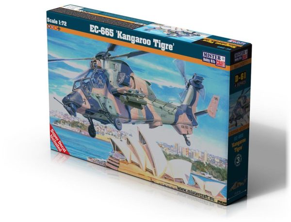 Mistercraft D061 1/72 EC-665 (Kangaroo Tigre) Helikopter Plastik Model Kiti