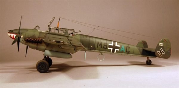 Bf 110C Uçak Maketi