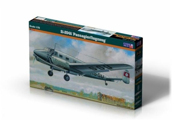 Mistercraft F015 1/72 Si-204A Yolcu Uçağı Plastik Model Kiti
