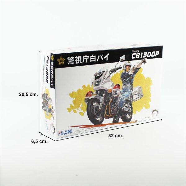 Fujimi Bike-No14 14166 CB1300P Polis Motorsikleti - Görsel 5