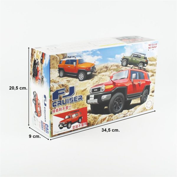 Fujimi C-NX-9 EX-4 06637 Toyota FJ Cruiser - Görsel 5
