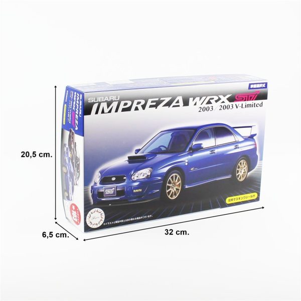 Fujimi ID-103 03940 Subaru Impreza WRX Sti/2003 V-Limited - Görsel 5