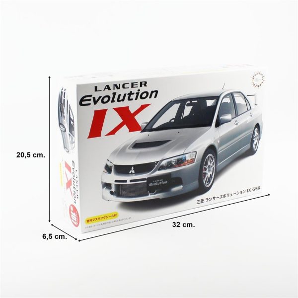 Fujimi ID-107 03918 Mitsubishi Lancer Evolution IX GSR - Görsel 5