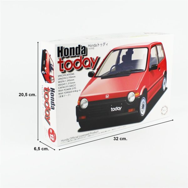 Fujimi ID-12 04692 Honda Today G - Görsel 5