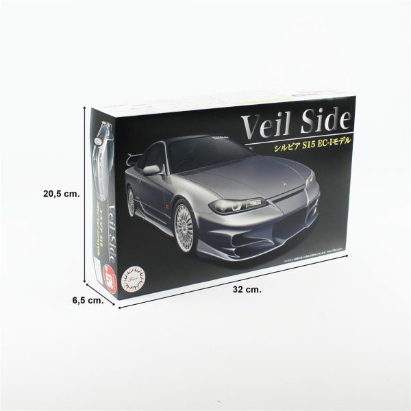 Fujimi ID-126 03984 Nissan Veilside Silvia S15 EC-I Model - Görsel 5