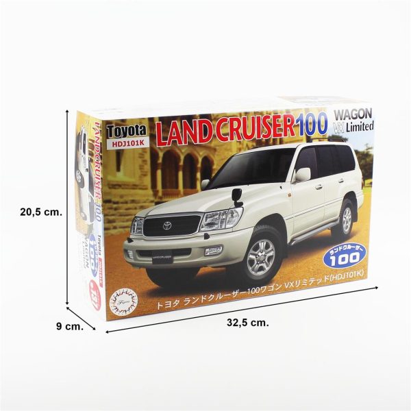 Fujimi ID-137 03800 Toyota Land Cruiser 100 VAN - Görsel 5
