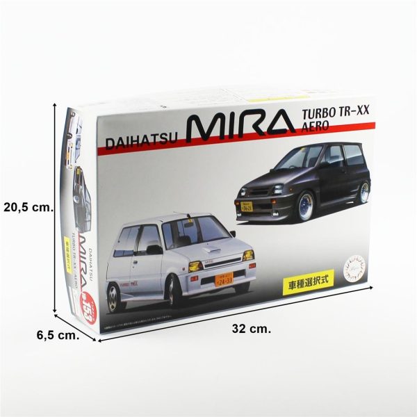 Fujimi ID-153 04637 Daihatsu Mira Turbo TR-XX/Aero - Görsel 5