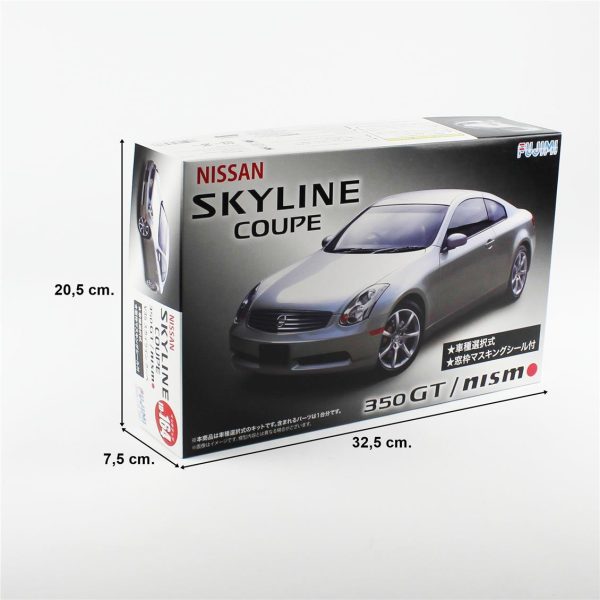 Fujimi ID-164 03933 Nissan V35 Skyline Coupe 350GT Nismo - Görsel 5