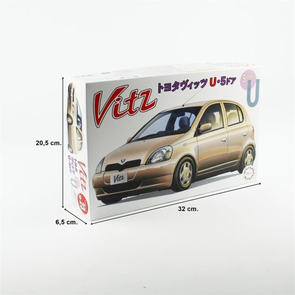 Fujimi ID-23 04738 Toyota Vitz 5doors Type U - Görsel 5