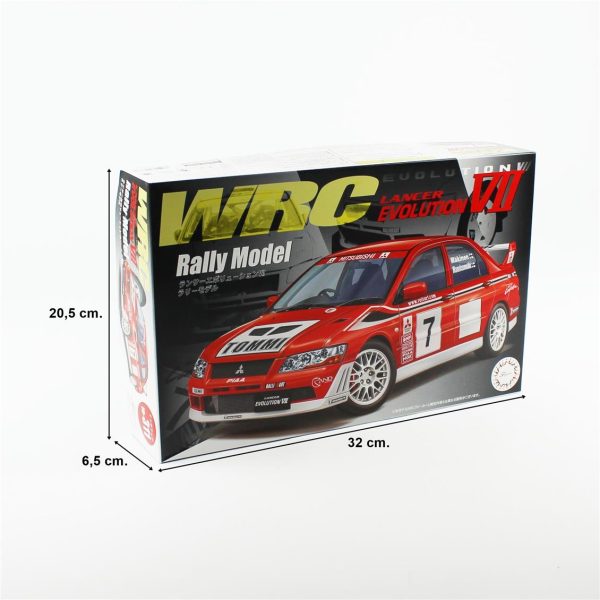 Fujimi ID-311 04766 Mitsubishi Lancer Evolution VII WRC Rally Model - Görsel 5