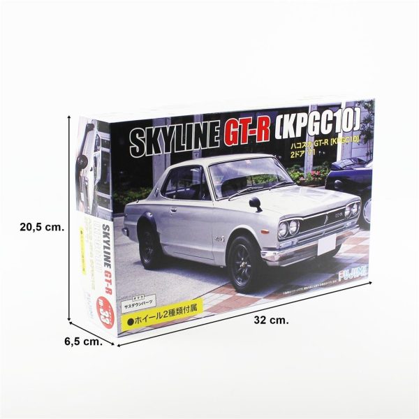Fujimi ID-33 03934 Nissan KPGC10 Skyline GT-R 2 Door 1971 - Görsel 5