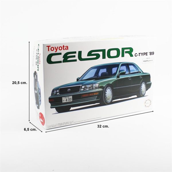 Fujimi ID-4 04695 Toyota Celsior C type 1989 - Görsel 5