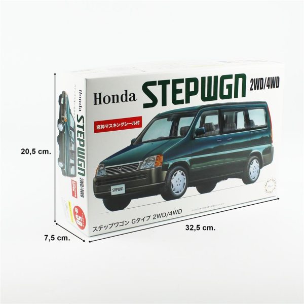 Fujimi ID-58 04704 Honda Step Wgn G-type '96 2WD/4WD - Görsel 5