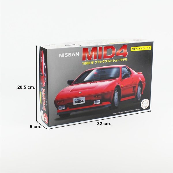 Fujimi ID-59 04718 Nissan MID4 - Görsel 5