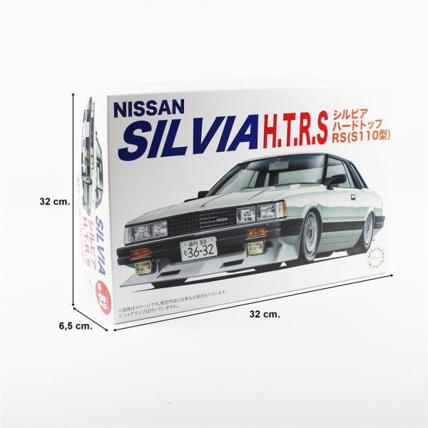 Fujimi ID-82 04663 Nissan Silvia RS Hardtop - Görsel 5