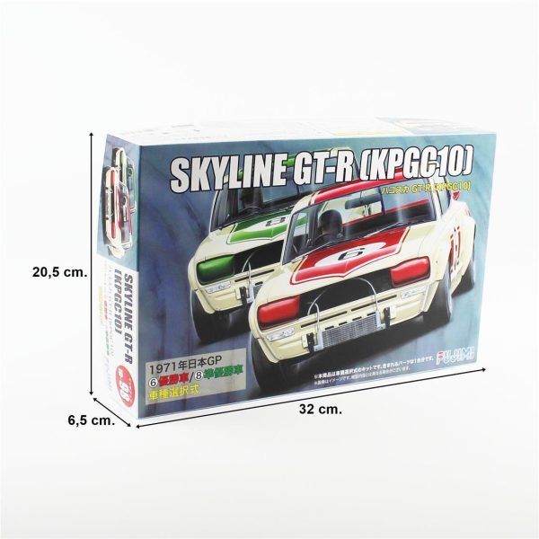 Fujimi ID-98 03930 Nissan Skyline GT-R KPCG10 Hakosuka - Görsel 5