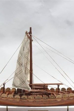 Gianhien Fb0011W45 Viking Clınker Hull Yelkenli Gemi Maketi