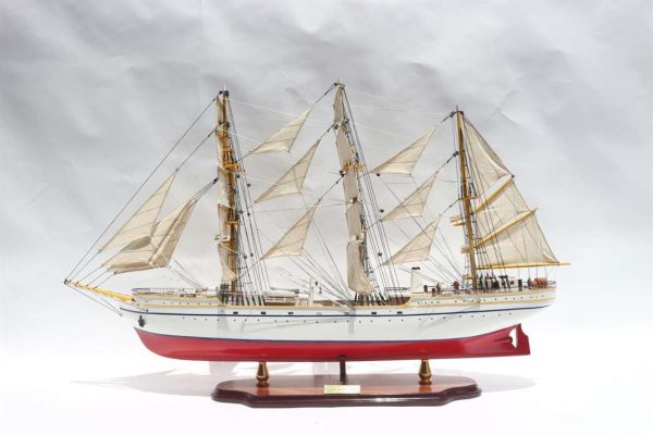 Gianhien Ts0032P80 Gorch Fock II Ahşap Hazır Yelkenli Gemi Maketi