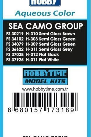 Hobbytime Gunze Sea Camo Boya Seti-6 Adet 10 Ml.