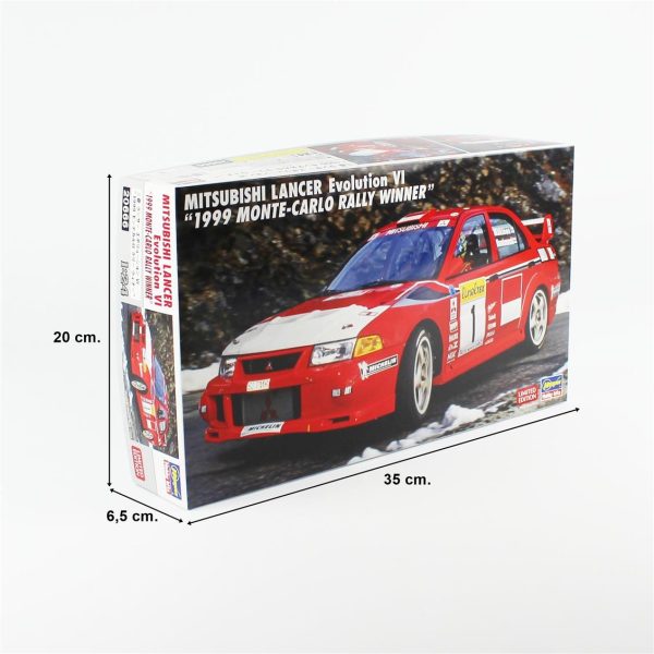 Hasegawa 20666 Mitsubishi Lancer Evolution VI  - Görsel 5