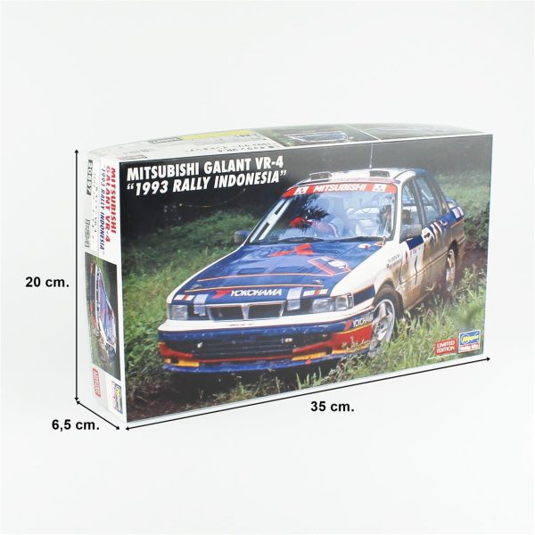 Hasegawa 20697 Mitsubishi Galant VR-4 - Görsel 5