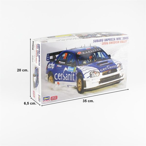 Hasegawa 20707 Subaru Impreza WRC 2005  - Görsel 5