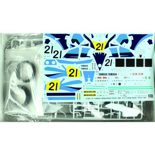 Yamaha YZR500 1989 (Limited Edition) Motosiklet Plastik Model Kiti