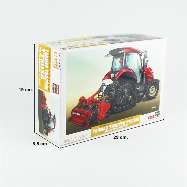 Hasegawa 66107 Yanmar Tractor YT5113A - Görsel 5