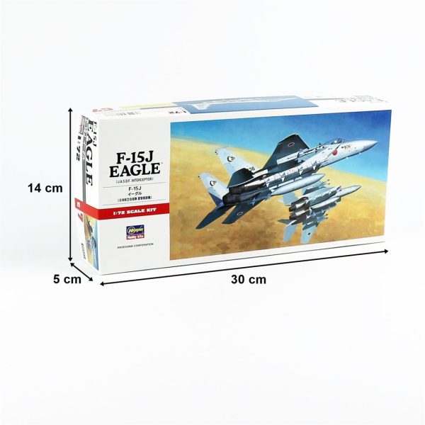 Hasegawa C7 1337 1/72 F-15J Eagle - Görsel 5