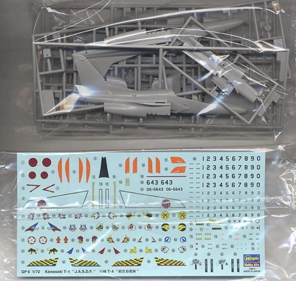 Hasegawa D12 1442 1/72 Kawasaki T-4 J.A.S.D.F.Savaş Uçağı Plastik Kiti - Görsel 3