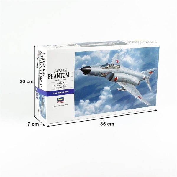 Hasegawa E37 1567 1/72 F-4EJ KAI Phantom II - Görsel 5