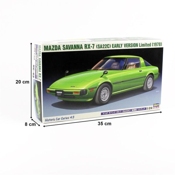 Hasegawa HC43 21143 Mazda Savanna RX-7 - Görsel 5