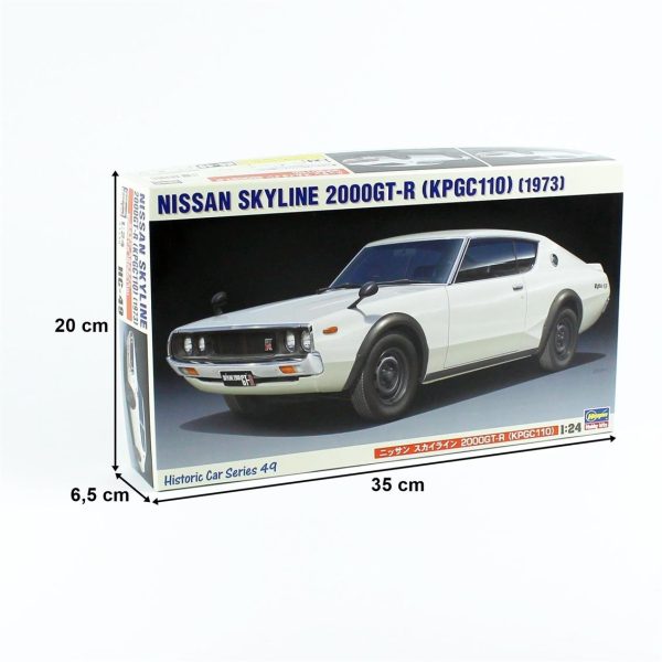 Hasegawa HC49 21149 Nissan Skyline 2000GT-R - Görsel 5