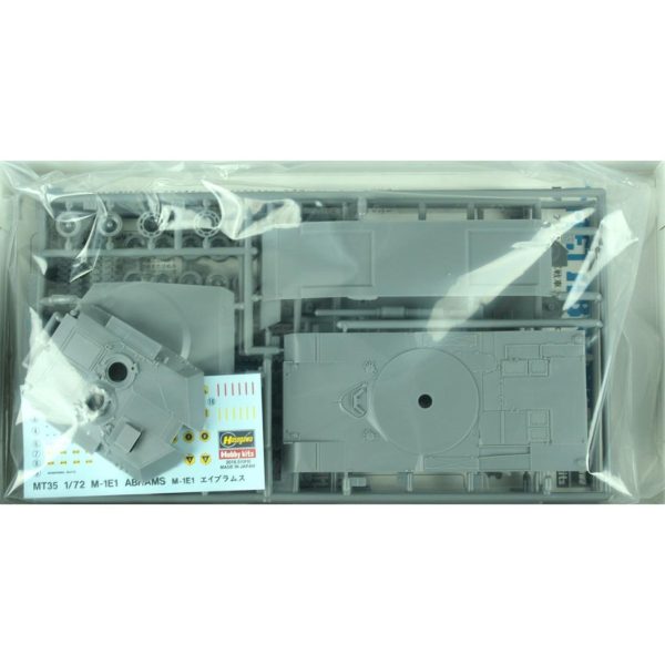 M-1E1 Abrams Tank Plastik Model Kiti
