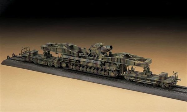 Hasegawa MT57 31157 60cm Mörser Karl 040 Production Type Demiryolu Zırhlısı - Görsel 3