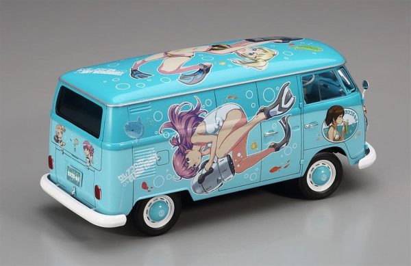 Volkswagen Type 2 Delivery Van Plastik Model Kiti