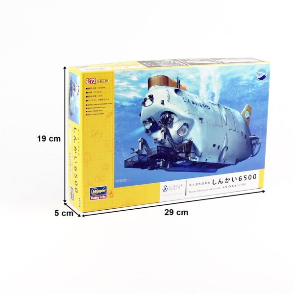 Hasegawa SW01 54001 Shinkai 6500 İnsanlı Araştırma - Görsel 5