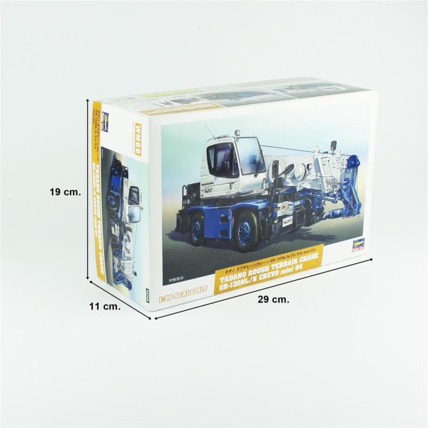 Hasegawa WM08 66008 Tadano Rough Terrain Crane GR-130NL/N Crevo Mini G4 - Görsel 5
