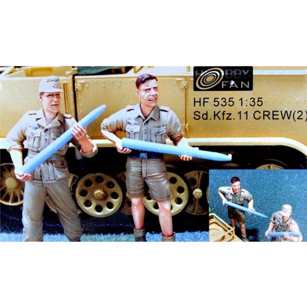 Hobby Fan HF535 1/35 Sdkfz11 Mürettebatı