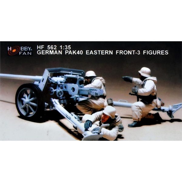 Hobby Fan HF562 1/35 German PAK40 Eastern Front