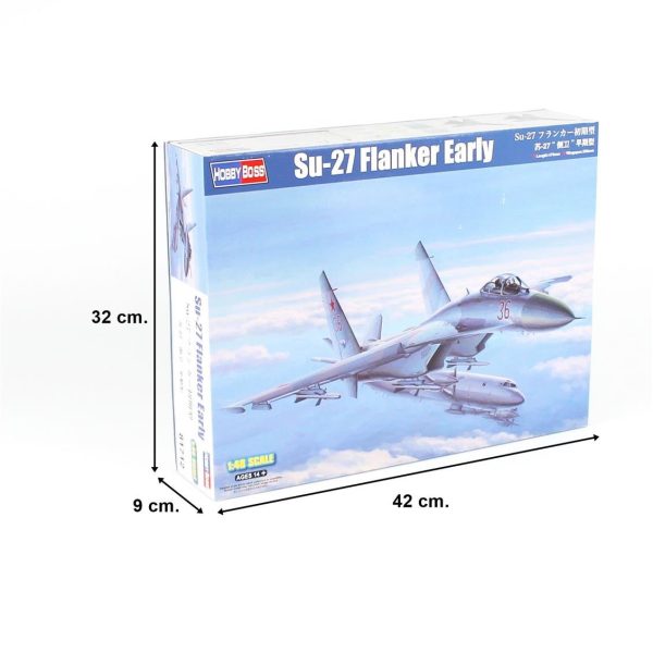 HobbyBoss 81712 Su-27 Flanker - Görsel 5