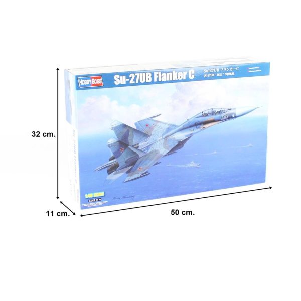 HobbyBoss 81713 Su-27UB Flanker C - Görsel 5
